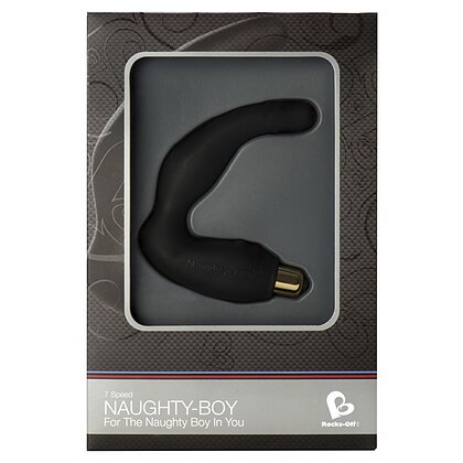 Stimulator Prostată Naughty Boy 7 Speed Negru 2