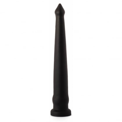 X Men Plug Anal PVC Negru cu Ventuză, 59 cm, Stimulare 2