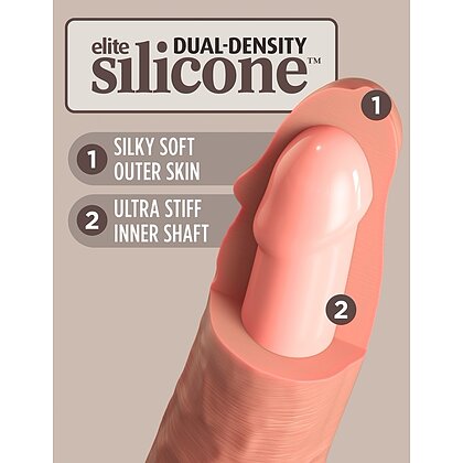 24.8cm Dual Density – Silicon Realist cu Ventuză 2