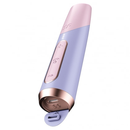 Satisfyer Bold Kiss Stimulator Clitoridian cu 30 de programe Mov 4