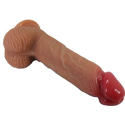 Pretty Love Lisle 20.6cm Dildo Din Silicon cu Bază Ventuză 3