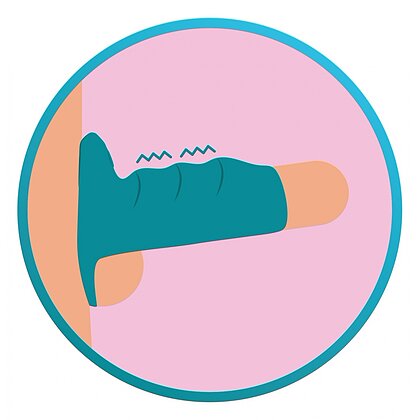 ToyJoy Zayn Manson Vibrator 10 Moduri, Reîncărcabil Verde 4