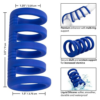 Inel Penis Xtreme Cage Albastru 7