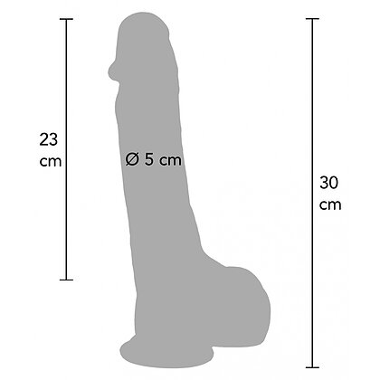 Ultra Realistic Dildo Silicone 30 cm 8