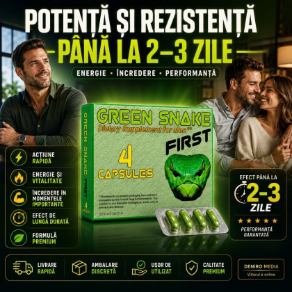 4 Pastile Green Snake Potență Și Rezistență 2–3 Zile 2