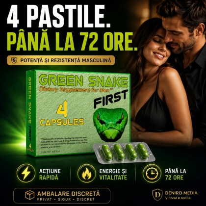 4 Pastile Green Snake Potență Și Rezistență 2–3 Zile 3