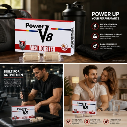 Pastile Power V8 pentru Erecție și Potență 4 buc 4