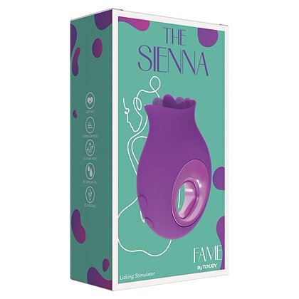 Stimulator Lingual ToyJoy Sienna Mov 5