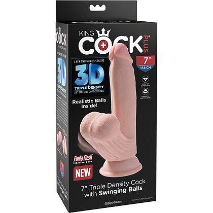 Dildo 3D Cu Testicule 21cm 5