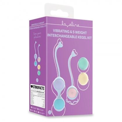 Loveline By Shots: Kit Kegel Reîncărcabil, 10 Moduri Multicolor 5