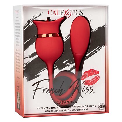 Stimulator Clitoris French Kiss Casanova Roșu 4