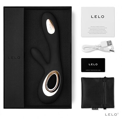 Vibrator Lelo Soraya Wave Negru 5