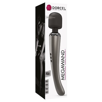 Vibrator Dorcel Megawand Argintiu 7