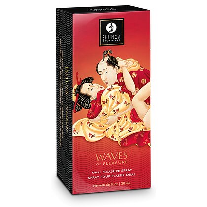 Shunga Waves Of Pleasure — Spray Căpșuni Spumante 20 ml 4