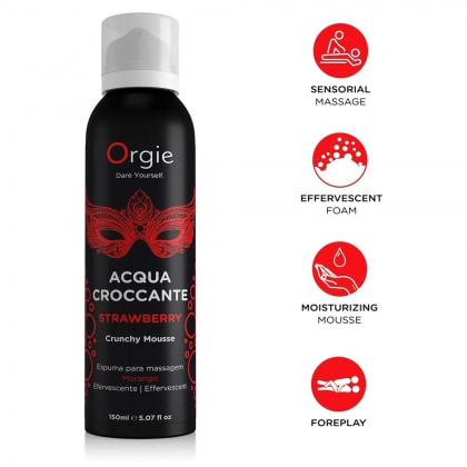 Acqua Croccante Orgie Spumă Efervescentă Pentru Masaj 150ml 2