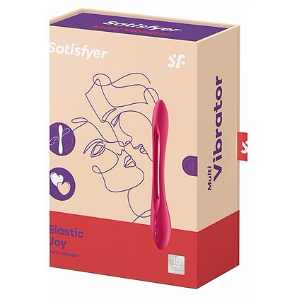 Multi Vibrator Satisfyer Elastic Joy Roșu 6