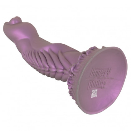 Alien Phallus – Dildo siliconic, Finisaj Metalic 21,2 cm Mov 6