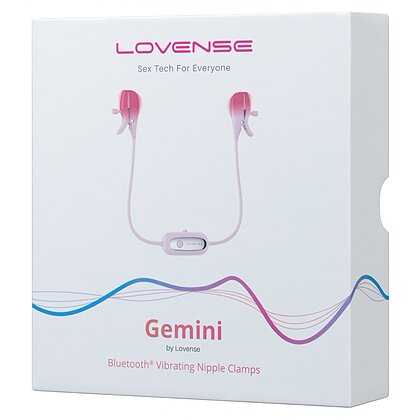 Gemini App-Controlled Vibrating Nipple Clamps Roz 5