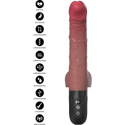 Hidden Desire Vibrator Împingere și Unduire 8