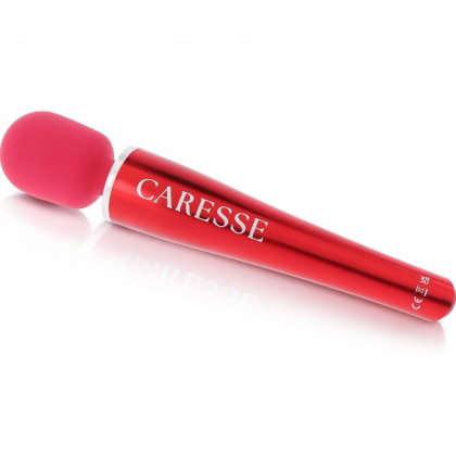 Caresse Pro Wand 8000rpm - 5 Moduri, IPX7, 120 Min Roșu 4