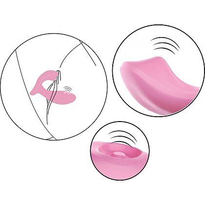 FLAMENGO Puls – Vibrator Punctul G Și Clitoris, 10 Moduri, 2 Motoare, IPX7 Roz 4