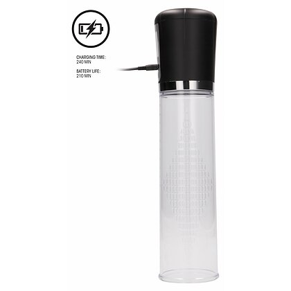 Premium Rechargeable Automatic LCD Pump - Transparent 7