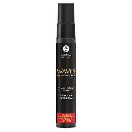 Shunga Waves Of Pleasure — Spray Căpșuni Spumante 20 ml 3