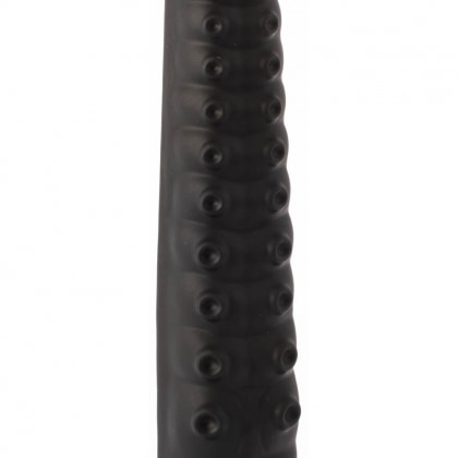 X Men Plug Anal PVC Negru cu Ventuză, 59 cm, Stimulare 8
