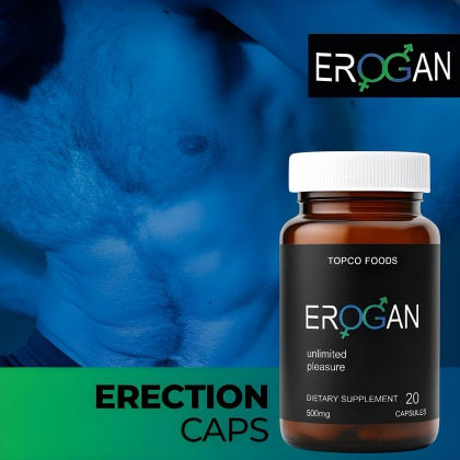 Erogan Capsule Pentru Erecție Puternică 20 capsule 2