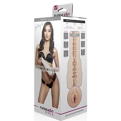 Masturbator Fleshlight Emily Willis Squirt Vagin Realist 4