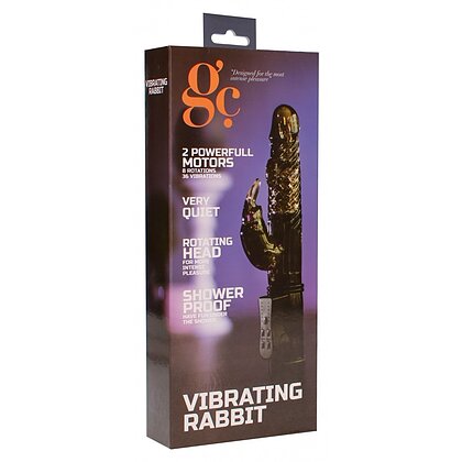 Vibrator Shots Vibrating Rabbit Negru 4