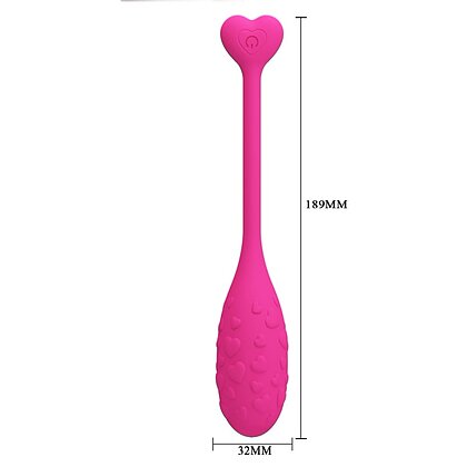 Pretty Love Fisherman - Ou Vibrator Smart 12 Funcții Roz 3