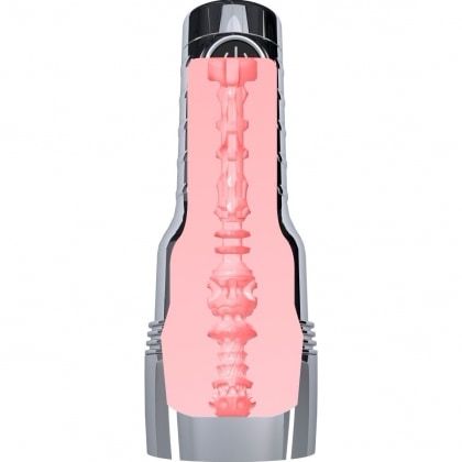 Fleshlight Quiver — Masturbator Vibrant, Reîncărcabil Argintiu 6