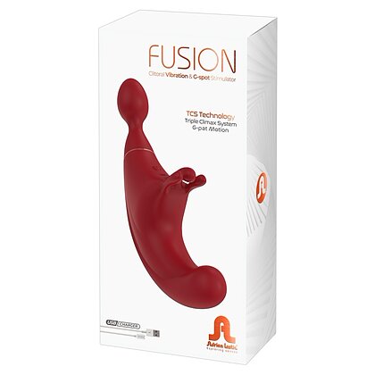 Vibrator Fusion Clitoral And Punctul G Dual Climax Roșu 3