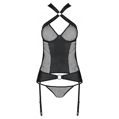Corset Passion Amanda Negru L-XL 3