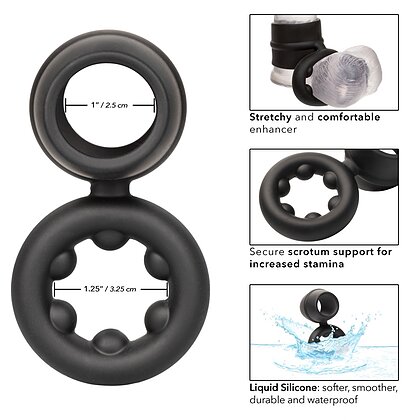 Alpha Dual Magnum Ring Negru 4