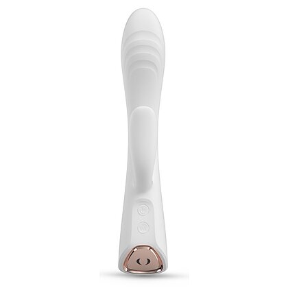 Vibrator Rabbit Dorcel Flexi Heating Alb 2