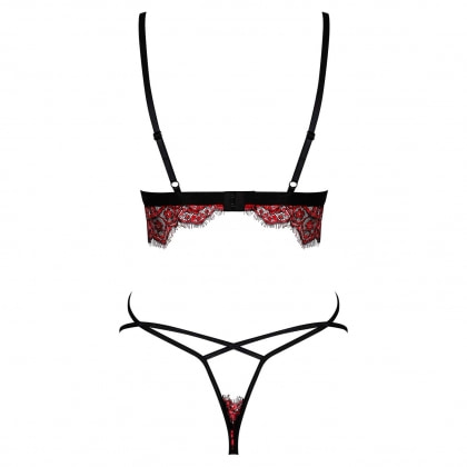 Set Obsessive Redessia Roșu L-XL 4
