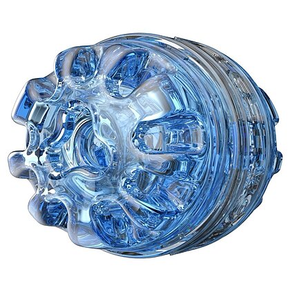 Quickshot Turbo Blue Ice Fleshlight Compact Prindere Dinamică Albastru