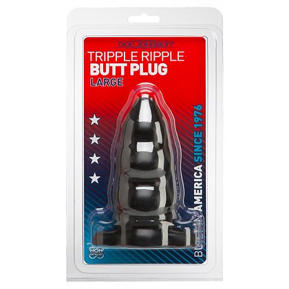 Anal Plug Triplu Doc Johnson Negru 2