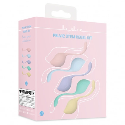Loveline Pelvic Stem – Kit Kegel 5 Greutăți Discret Multicolor 4
