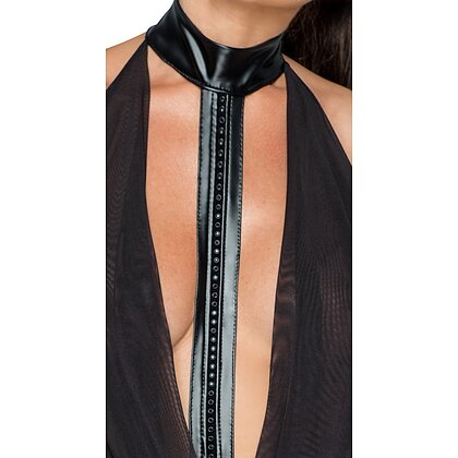 Rochie Noir Handmade Leia Negru L 3