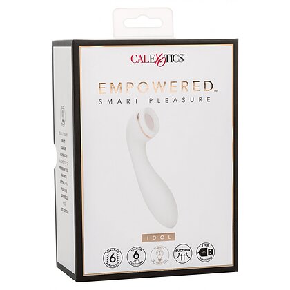 Stimulator Clitoridian Smart Pleasure Idol Alb 4