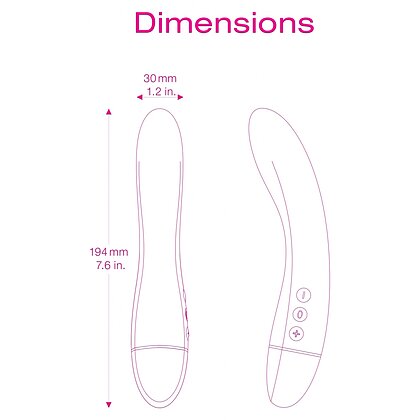 Intimina Raya Personal Massager Roz 4