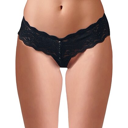 Chilot Cu Mărgele Cottelli Collection Dakota Negru M 2