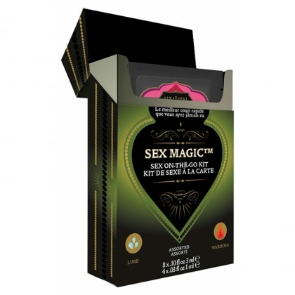 Kama Sutra Kit Portabil Lubrifiant și Gel Încălzitor