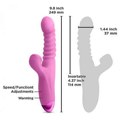 Vibrator Luxe Nova Roz 4