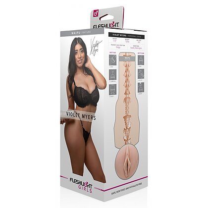 Fleshlight Violet Myers Waifu - Manșon SuperSkin 25cm 6