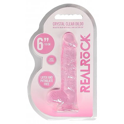 RealRock Crystal Roz 17cm 6