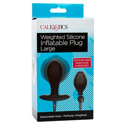 Weighted Inflatable Plug Large Negru 12